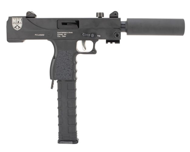 Picture of Mpa Defender 9Mm Top- Cocking 4.5" Tb Black 30Rd