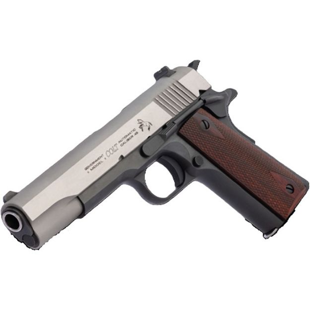 Picture of Colt 1911 45Acp 5" Fs 7-Shot Two Tone Rosewood Grips
