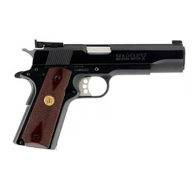 Picture of Colt Gold Cup National Match 38 Super 5" 8Rd Blued Walnut