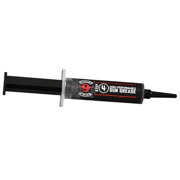 Picture of Hoppes Black Grease Syringe Synthetic Polymer Formula