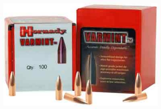 Picture of Hornady Bullets 22 Cal .224 45Gr Jsp-Fp 100Ct 40Bx/Cs