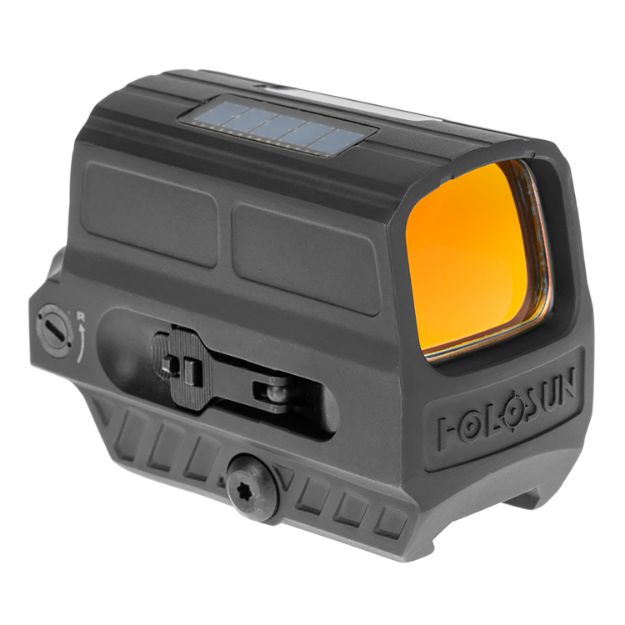 Picture of Holosun 512 Enclosed Red Multi Reticle Titanium Solar Rifle