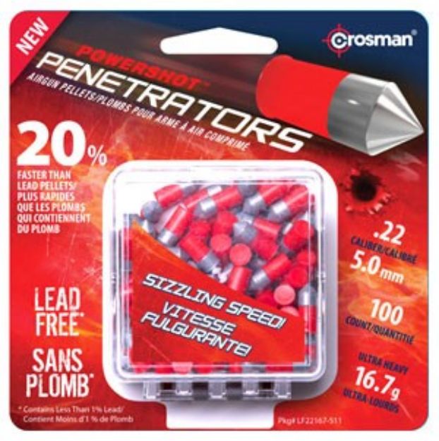 Picture of Crosman Pellets 22 Lead Free 16.7 Grain 100 Count