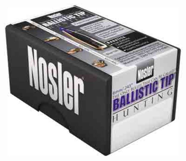 Picture of Nosler Bullets 6Mm .243 70Gr Ballistic Tip 250Ct