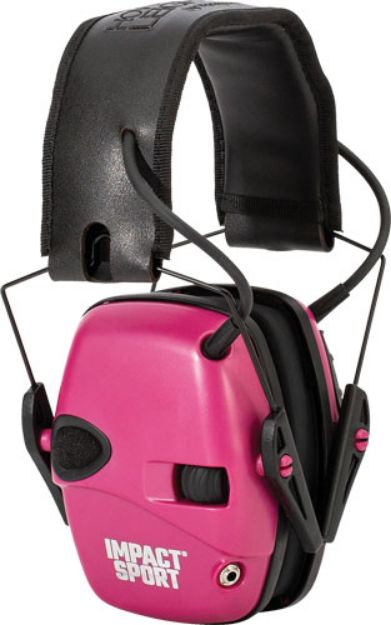 Picture of Howard Leight Impact Sport Youth Electronic Muff Pink