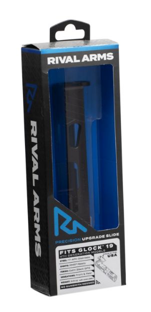 Picture of Rival Arms Glock Stripped Slide Rmr Cut For G19 G4 Blk!