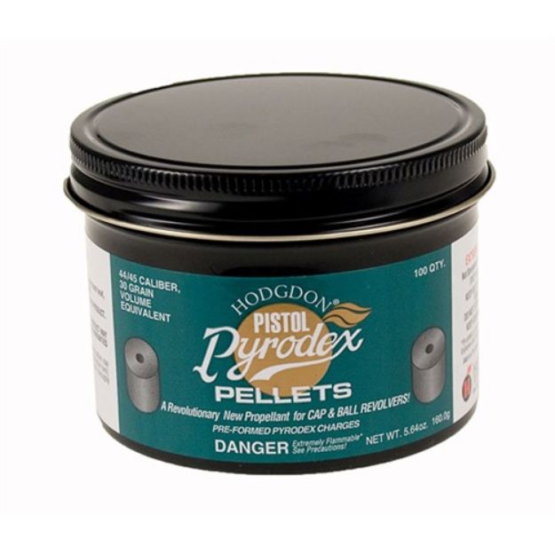 Picture of Hodgdon Pyrodex 30Gr Pellets 44 Cal Pistol 100Pk 12Pk/Cs