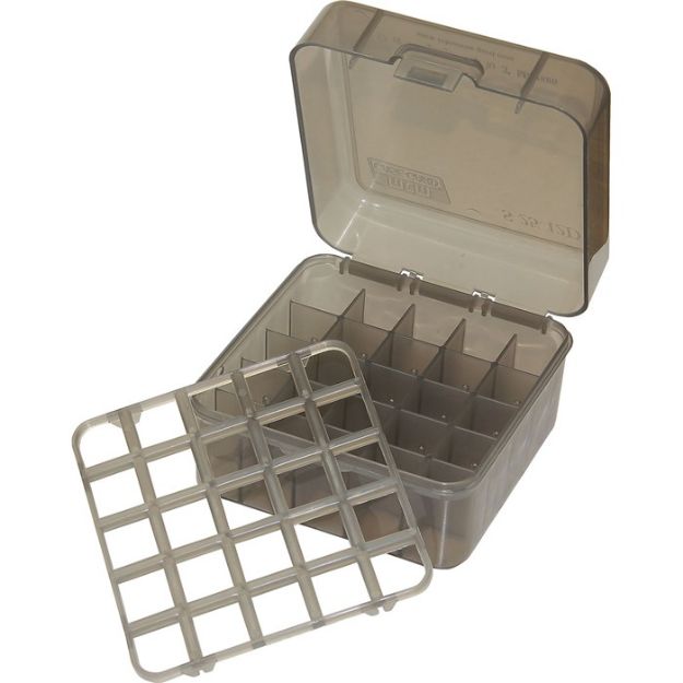 Picture of Mtm Ammo Box Shotshell To 3" 1216& 20Ga 25-Rounds Smoke