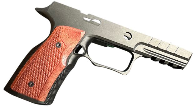 Picture of Sharps Bros. P320 Grip Module No Safety Black W/ Cherry Wood