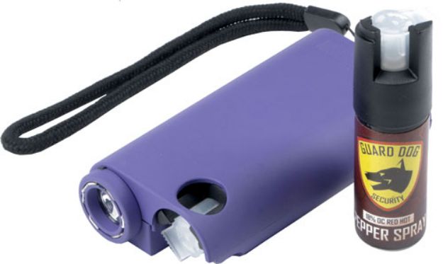 Picture of Guard Dog Olympian 3-In-1 Purp Stun Gun/Light/Pepper Spray