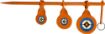 Picture of Do-All Steel Target Triple Tree Spinner Airgun