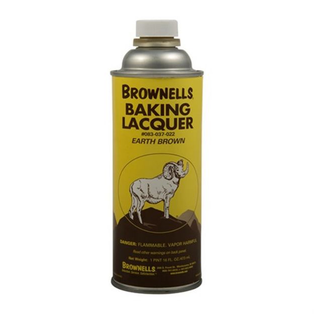 Picture of 16 Oz Earth Brown Baking Lacquer