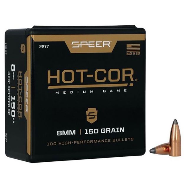 Picture of 8Mm (0.323'') 150Gr Spitzer 100/Box