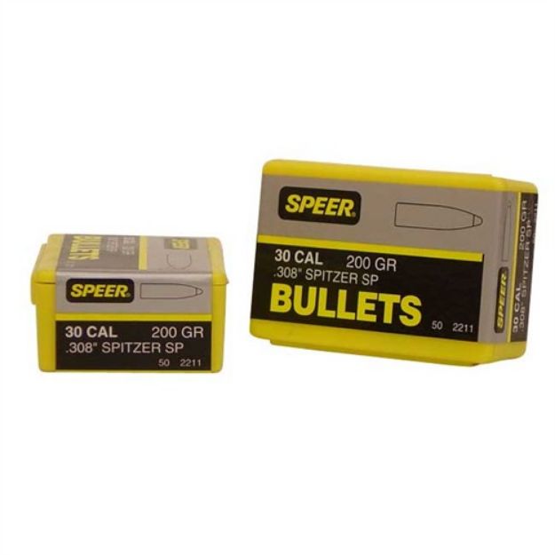 Picture of 30 Caliber (0.308'') 200Gr Spitzer 50/Box