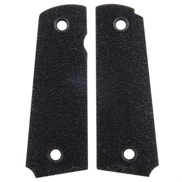 Picture of 1911 Sharkskin Grips Black, Ambi Safety