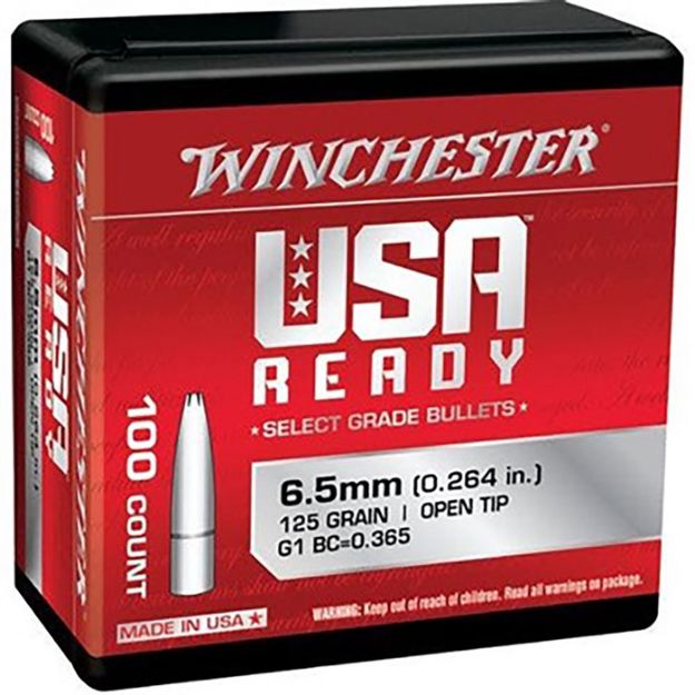 Picture of 6.5Mm (0.264'') 125Gr Open Tip Range 100/Box