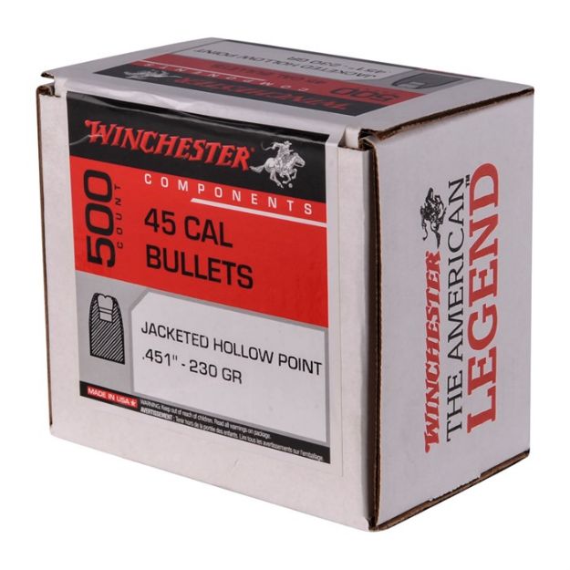 Picture of 45 Caliber (0.451'') 230Gr Jhp Notched 500/Box