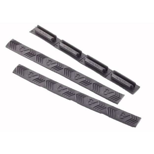 Picture of M-Lok Rail Cover 4-Slot 3-Pack Black