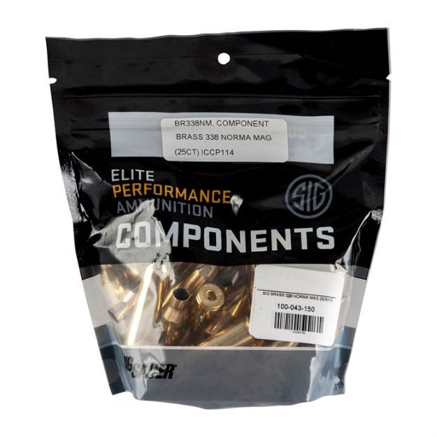 Picture of 338 Norma Magnum Brass 25/Bag