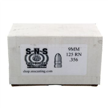 Show details for 9Mm (.356'') 125Gr Rn Lead Bullets 500/Box Picture of 9Mm (.356'') 125Gr Rn Lead Bullets 500/Box