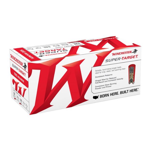 Picture of Super Target 12 Gauge 2-3/4'' 1-1/8 Oz #7.5 Shot 100/Box