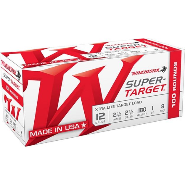 Picture of Super Target 12 Gauge 2-3/4'' 1Oz #8 Shot 100/Box