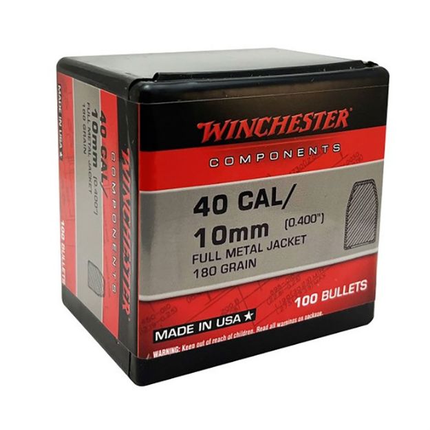 Picture of 40 Caliber/10Mm (0.400'') 180Gr Truncated Cone 100/Box