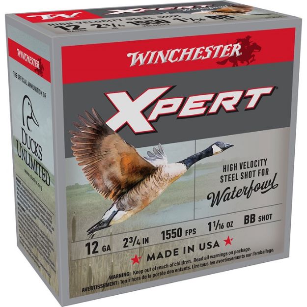 Picture of Xpert Waterfowl 12 Gauge 2-3/4'' 1-1/16Oz #Bb Shot 25/Box