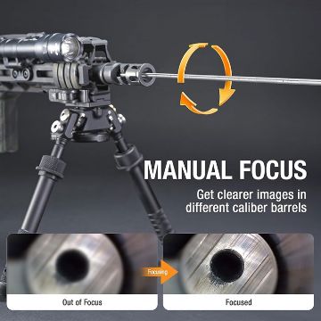 Show details for Ntg200h Focus & Fold Rifle Borescope W/4.5'' Ips Screen Picture of Ntg200h Focus & Fold Rifle Borescope W/4.5'' Ips Screen