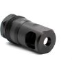 Picture of Spb Muzzle Brake 0.375 9/16-24 Threads Square Shoulder Black