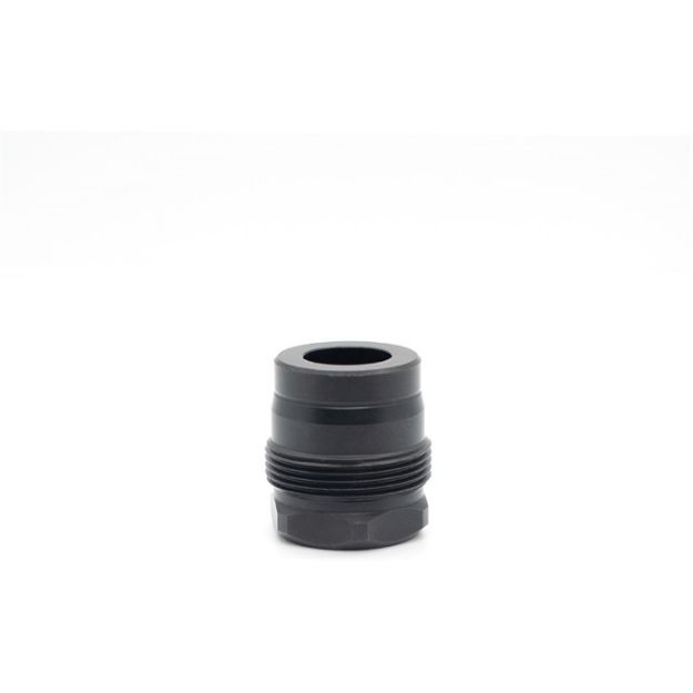 Picture of Mini Muzzle Brake 0.456 1/2X36 Thread Square Shoulder Black
