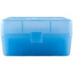 Picture of Flip Top Rifle Ammo Box 220 Swift-338 Federal 50 Rnd Blue