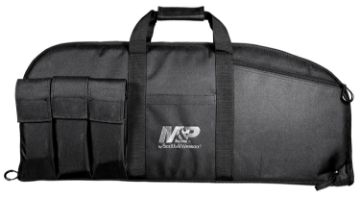 Show details for S&W M&P Duty Series Gun Case Small 45" W/Ar Mag Pouches Blk Picture of S&W M&P Duty Series Gun Case Small 45" W/Ar Mag Pouches Blk