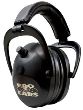 Show details for Pro Ears Gold Ii 26 Ear Muff Electronic W/Padded Base Blk Picture of Pro Ears Gold Ii 26 Ear Muff Electronic W/Padded Base Blk