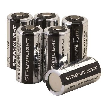 Show details for Streamlight Cr123a Batteries Lithium 6-Pack Picture of Streamlight Cr123a Batteries Lithium 6-Pack