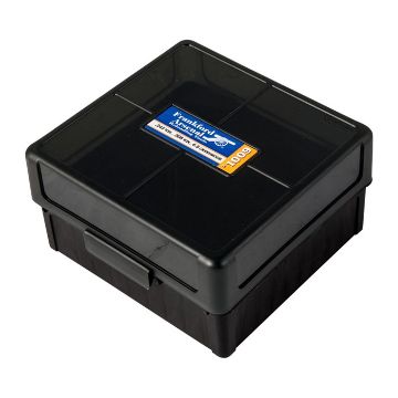 Show details for FRANKFORD AMMO BOX 243-308 100RD Picture of FRANKFORD AMMO BOX 243-308 100RD