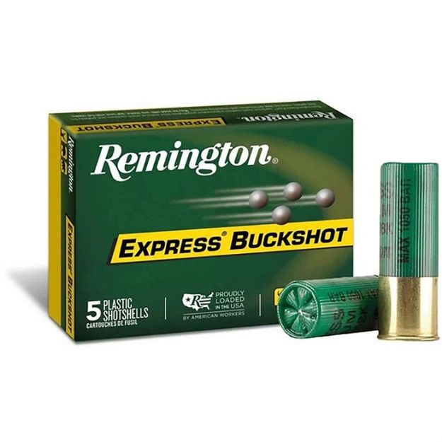 Picture of Remington Buckshot 12Ga 2.75" #4 Buck 27 Pellets 5Rd 50Bx/Cs
