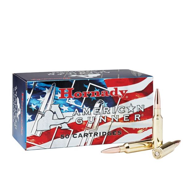 Picture of Hornady American Gunner 6.5 Cm 140Gr Bthp 50Rd 10Bx/Cs
