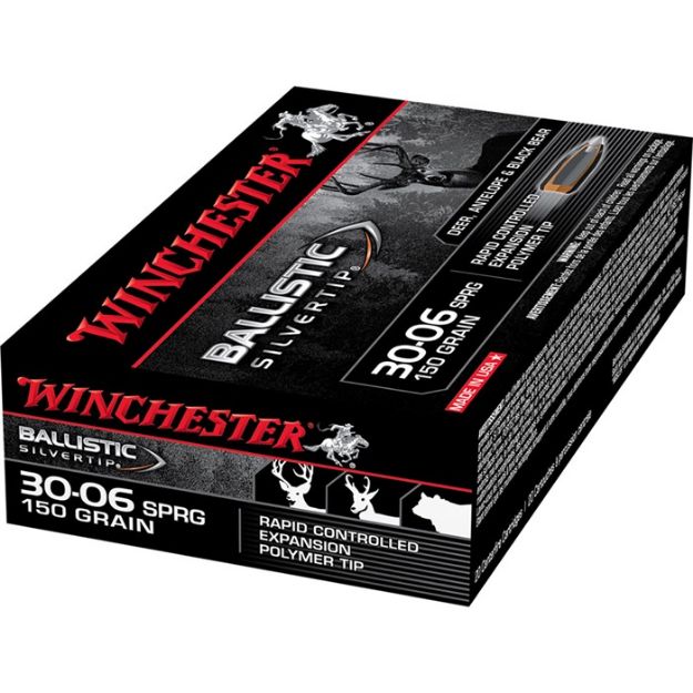 Picture of Winchester Supreme 30-06 150Gr Ball Silver-Tip 20Rd 10Bx/Cs