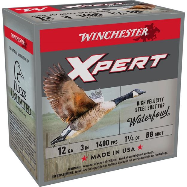 Picture of Winchester Xpert Steel 12Ga 3" 1-1/4Oz #Bb 1400Fps 25Rd 10B/C