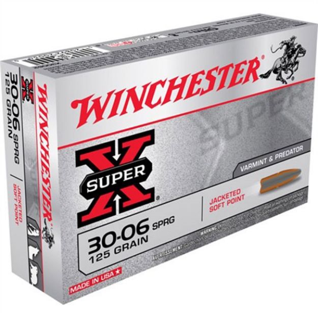 Picture of Winchester Super-X 30-06 125Gr Jsp 20Rd 10Bx/Cs