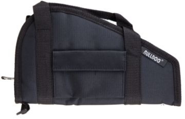 Show details for Bulldog Pistol Case 12" Black Accessory Pocket & Carry Strap Picture of Bulldog Pistol Case 12" Black Accessory Pocket & Carry Strap