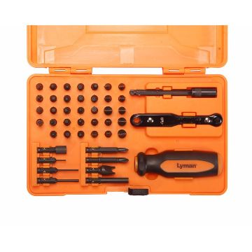 Show details for LYMAN GUNSMITH 45 PIECE TOOL KIT Picture of LYMAN GUNSMITH 45 PIECE TOOL KIT