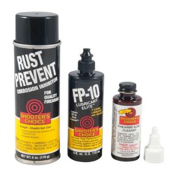 Show details for Shooters Choice Universal Gun Gun Care Chemicals Kit Picture of Shooters Choice Universal Gun Gun Care Chemicals Kit