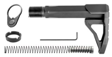 Show details for Phase 5 Mini Stock Assembly Carbine Tube Ar-15 Black Picture of Phase 5 Mini Stock Assembly Carbine Tube Ar-15 Black