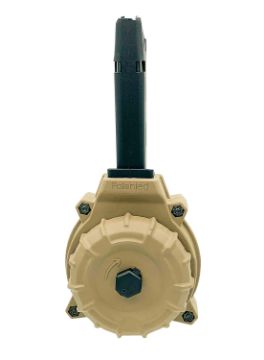 Show details for Pro Mag Magazine For Glock 17 19 9Mm 50Rd Drum Fde Picture of Pro Mag Magazine For Glock 17 19 9Mm 50Rd Drum Fde