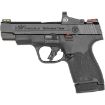 Picture of S&W Pc M&P9 Shld Plus 9Mm 4" Fiber Optic Sights W/Ct Rd Bl!