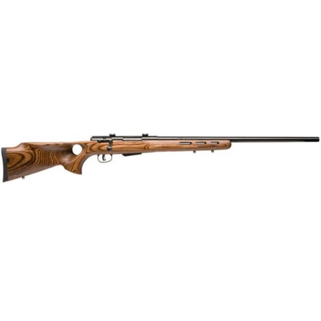 Picture of Savage 25Lw Varminter-T 22Horn 24" Acu-Tgr Blu/Brn Lam T-Hole
