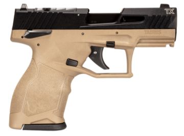 Show details for Taurus Tx-22 Compact 22Lr 3.5" Adj. 10-Shot  Fde Polymer < Picture of Taurus Tx-22 Compact 22Lr 3.5" Adj. 10-Shot  Fde Polymer <