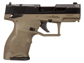 Show details for Taurus Tx-22 Compact 22Lr 3.5" Adj. 10-Shot  Od Green Polymer Picture of Taurus Tx-22 Compact 22Lr 3.5" Adj. 10-Shot  Od Green Polymer